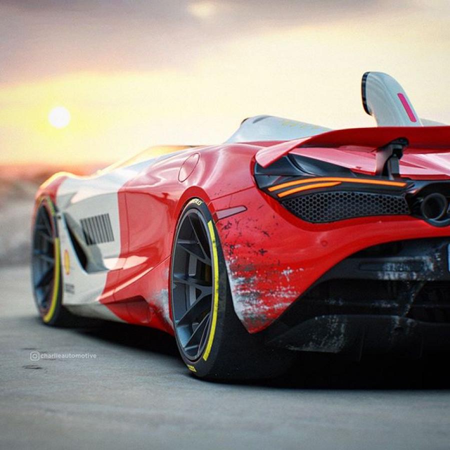 Детали экстерьера McLaren 720S Speedster Concept by Charlie Automotive 2019 года  (фото 3 из 12)